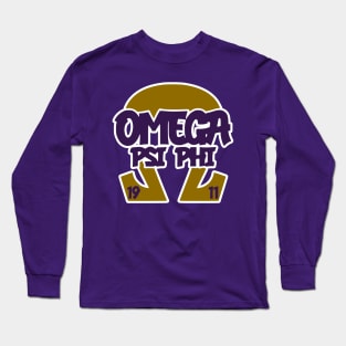 Omega Psi Phi Paraphernalia Long Sleeve T-Shirt